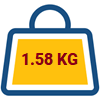1.58kg