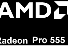 AMD Radeon Pro 555 2GB