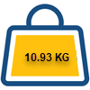 10.93kg