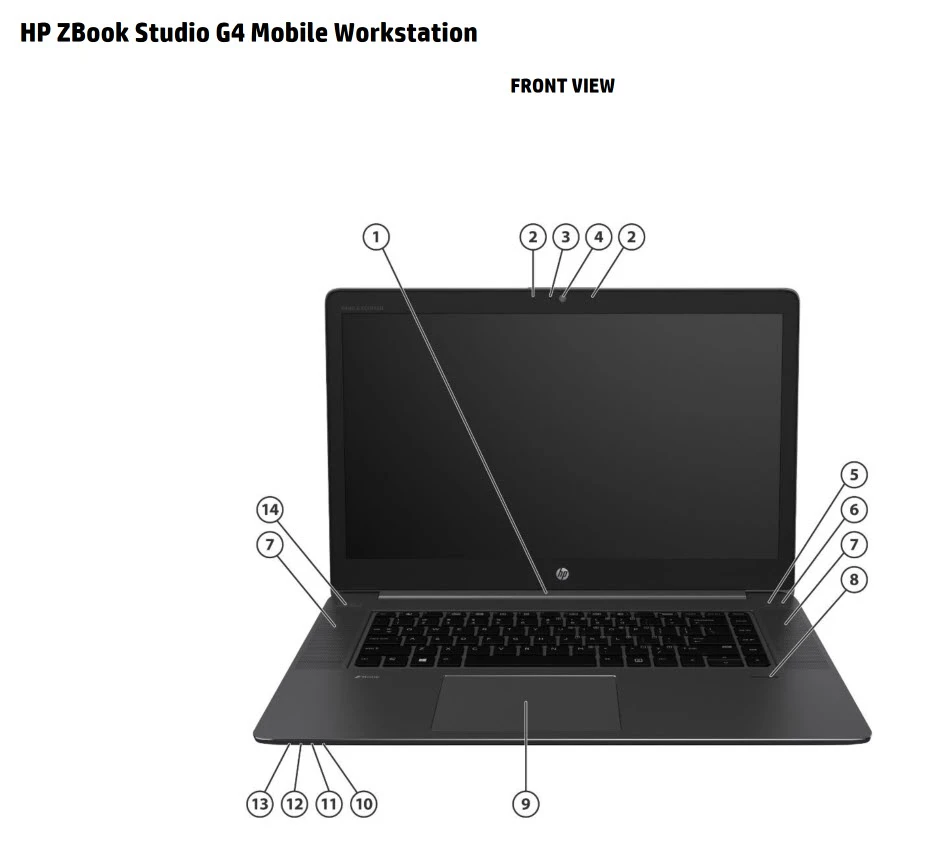 HP ZBook G4 Studio