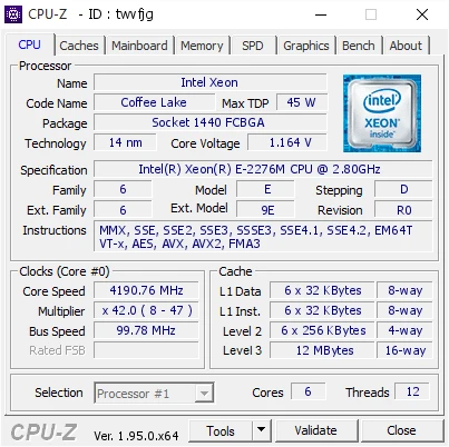 Intel-Xeon-e-2276M