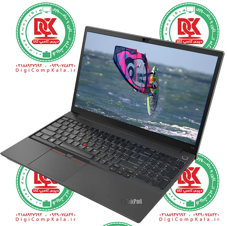 لپ تاپ 15.6 اینچ لنوو Lenovo ThinkPad E15 Gen 3 AMD Ryzen 7 5825u FullHD IPS یک گیگابایت گرافیک مجزا پردازنده AMD سری 5000 گارانتی تا 1 سال و فروش اقساطی